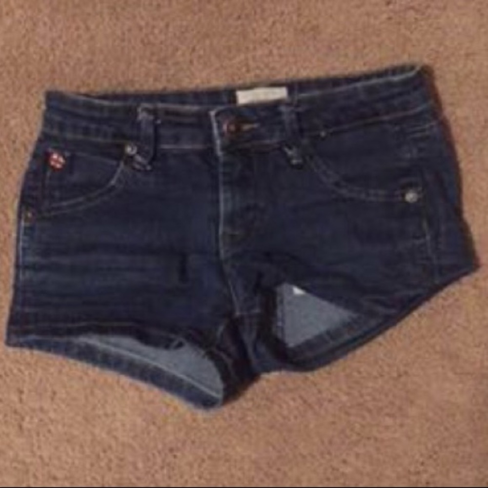 Small blue shorts